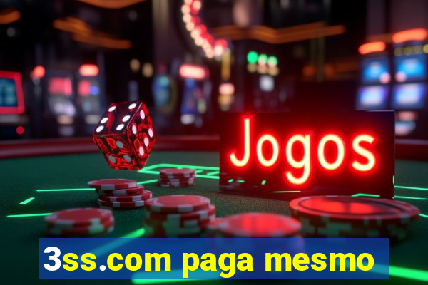 3ss.com paga mesmo